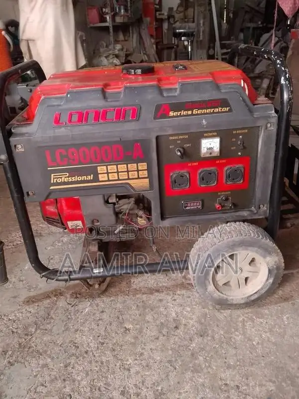 Loncin 6.5kW LC9000D Power Generator - Excellent Condition