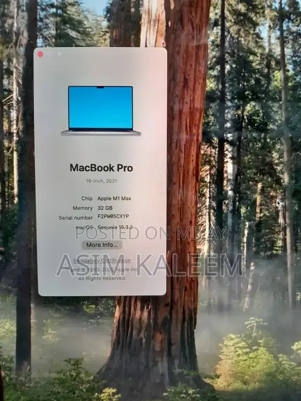 Apple MacBook Pro M1 Max 16-inch Powerhouse Laptop