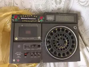 Vintage National Panasonic Portable Cassette Player Radio