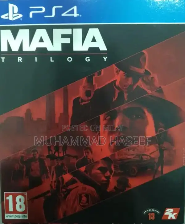 Mafia Trilogy Definitive Edition PS4 Video Game