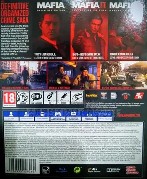 Mafia Trilogy Definitive Edition PS4 Video Game