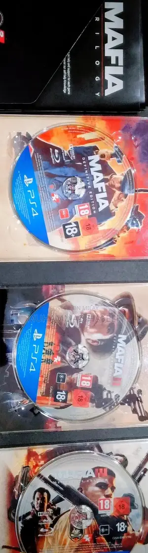 Mafia Trilogy Definitive Edition PS4 Video Game