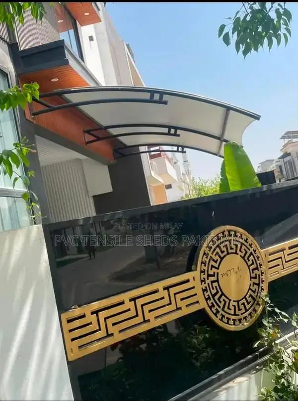 Tensile Parking Shade Structure for Car Protection