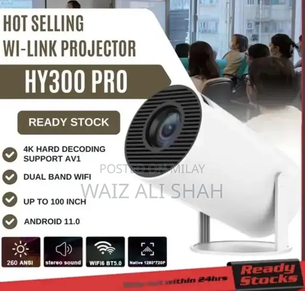 HD Projector with Free Lifetime Streaming Services