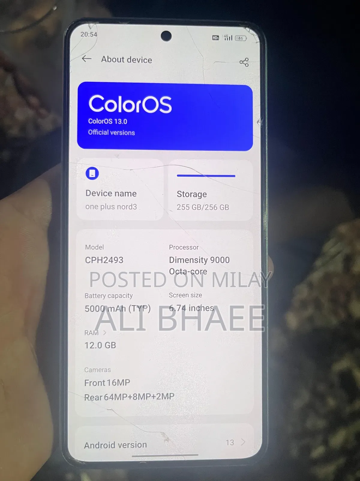 New OnePlus Nord 3 256 GB