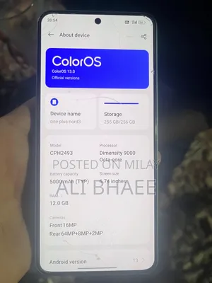 New OnePlus Nord 3 256 GB