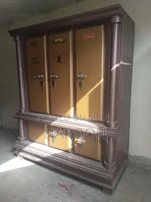 Photo - Heavy-Duty Metal Safe Storage Almirah Cabinet