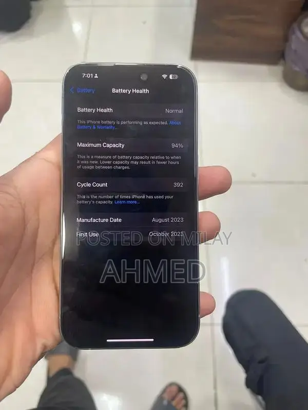 Apple iPhone 15 Pro Smartphone - JV Edition 128GB