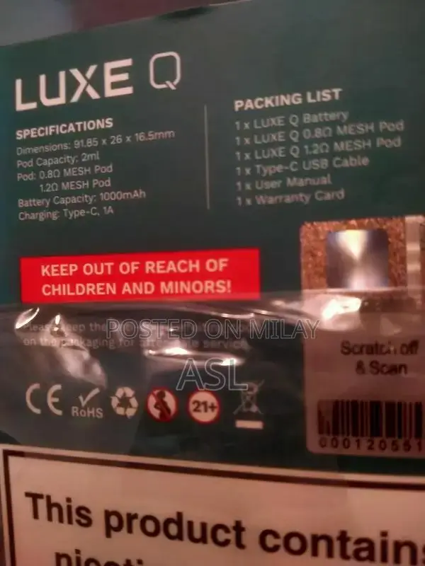 Vaperesso Luxe Q Portable Pod Vaping System