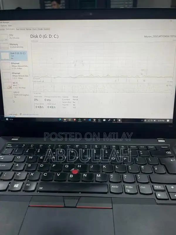 Lenovo T480 Business Laptop - 8th Gen Intel Core i5