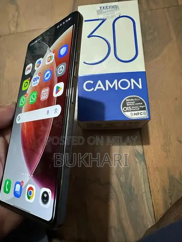 Camon Smartphone 12/256GB Storage Dual SIM Device