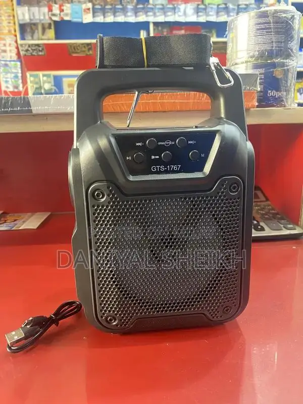 Wireless Solar Speaker with 4-Inch Driver GTS-1767