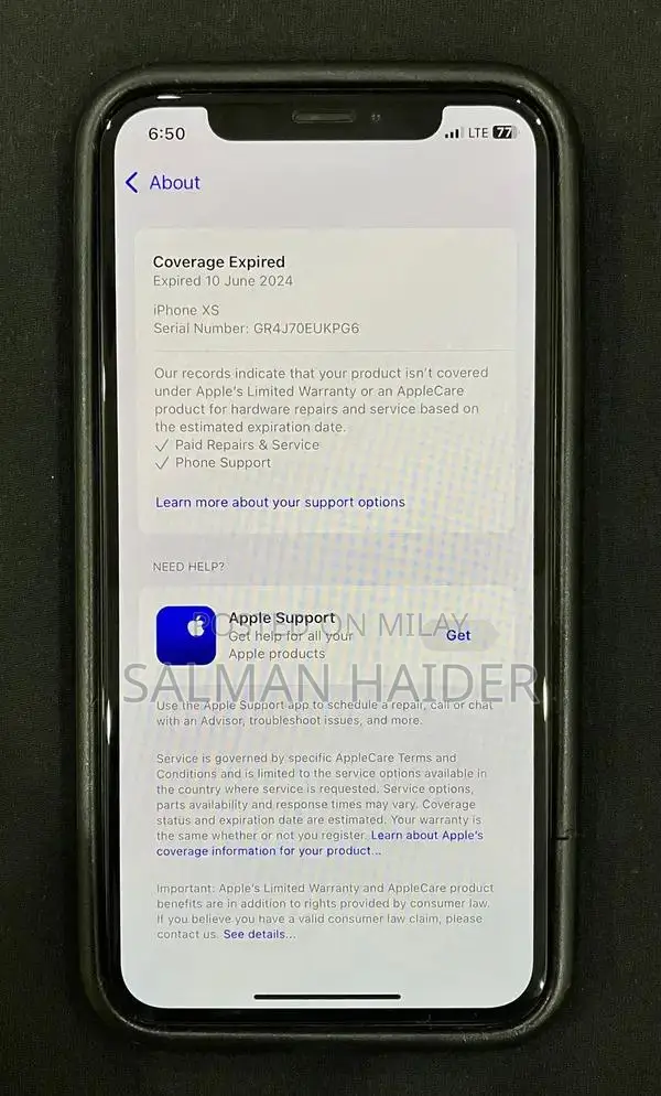 Apple iPhone XS 256GB Rose Gold Smartphone