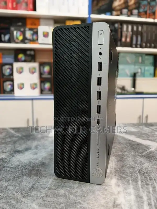 HP EliteDesk Gaming PC with AMD Ryzen and Vega Graphics