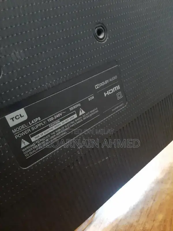 43-inch TCL UHD Android Smart TV with Chromecast