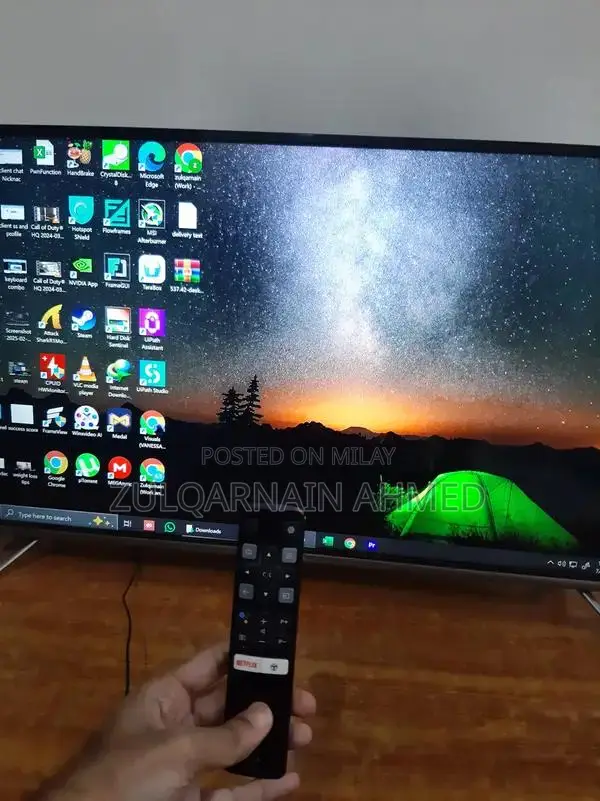 43-inch TCL UHD Android Smart TV with Chromecast