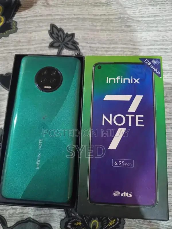 Note 7 Smartphone with 6GB RAM and 128GB Storage