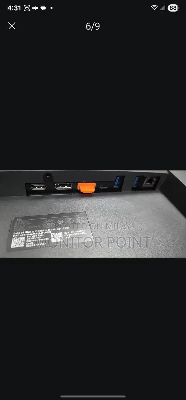 Dell 27-inch 2K QHD IPS Monitor with USB-C Hub