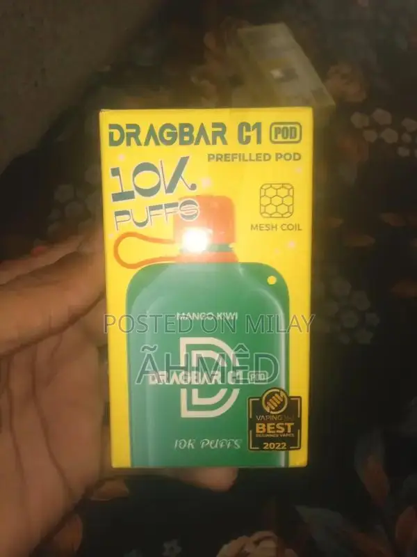 Dragbar C1 Prefilled Pod Vape Kit Rechargeable Starter System