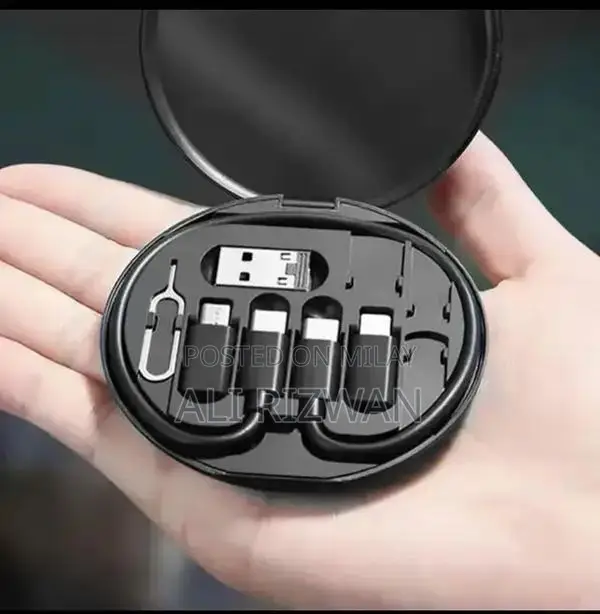 5-in-1 Fast Charging Multi-Cable Universal Adapter Kit