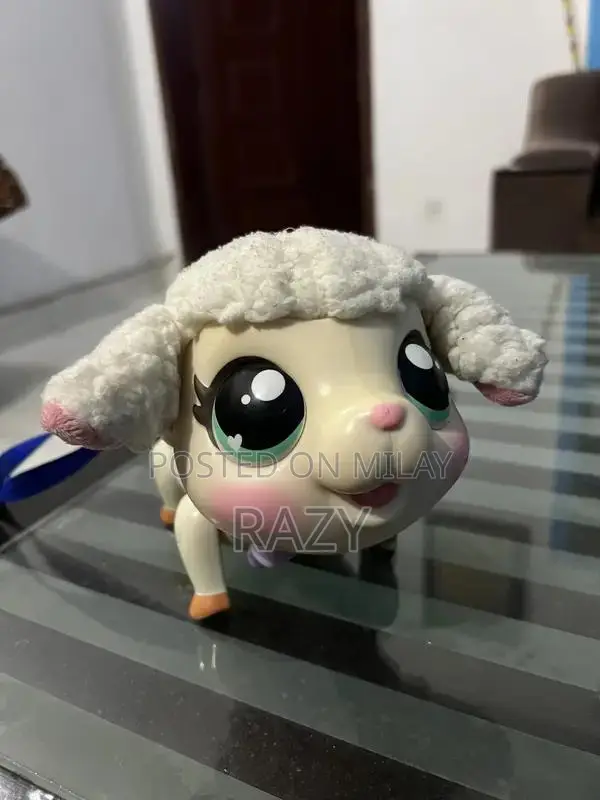 Interactive Pet Lamb Toy with Multiple Sensors and Features