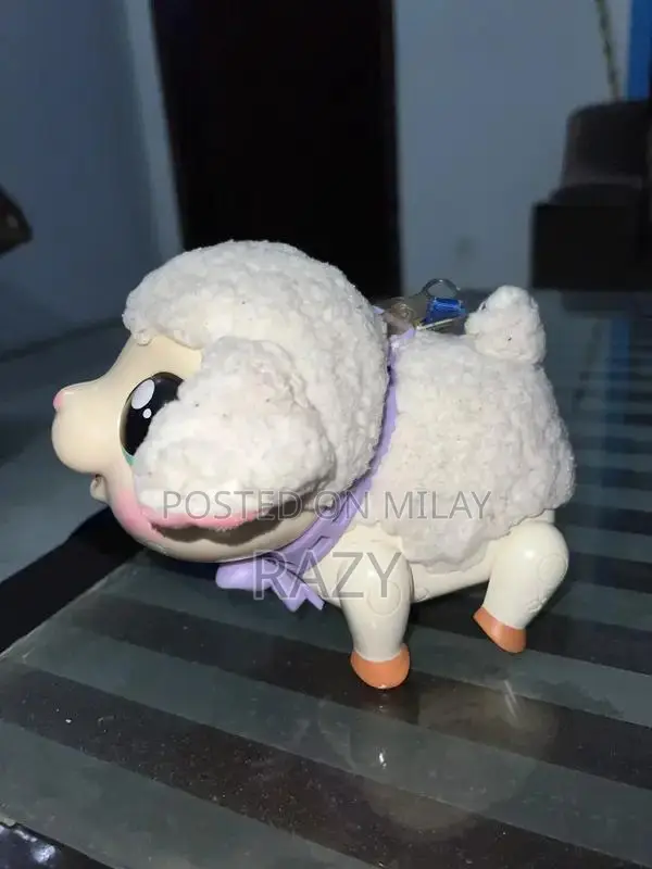 Interactive Pet Lamb Toy with Multiple Sensors and Features