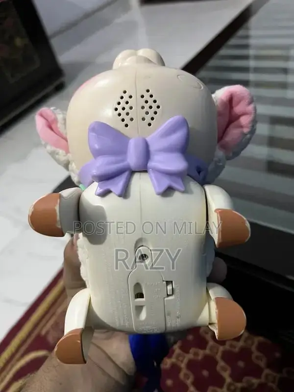 Interactive Pet Lamb Toy with Multiple Sensors and Features