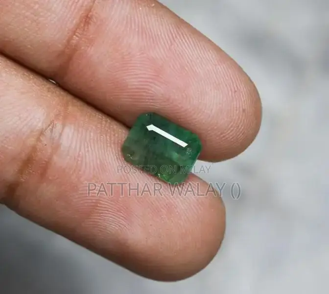 Natural Zambian Emerald Gemstone - Green 2.4 Carat Loose Stone