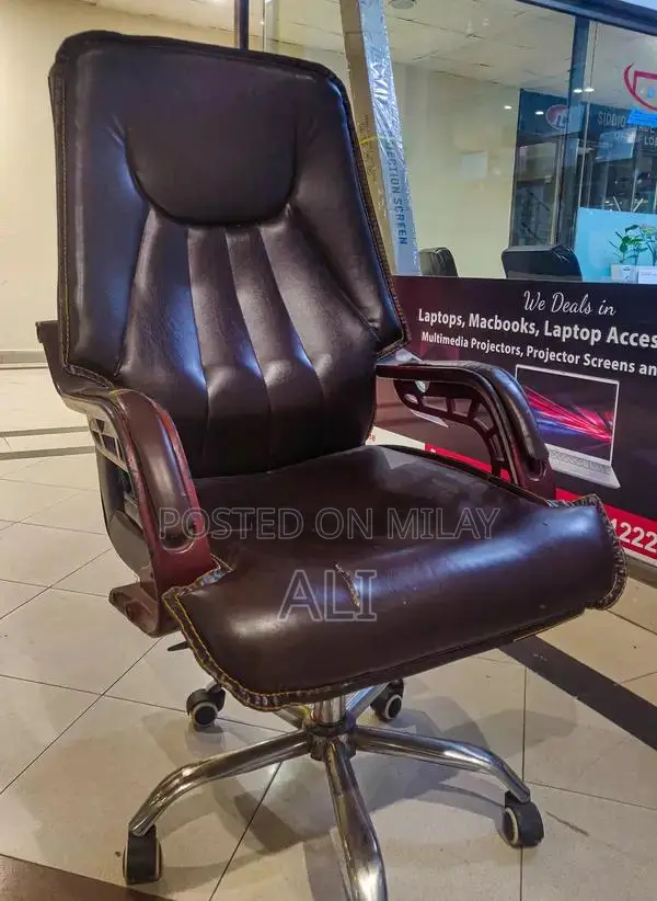 Wooden Office Table with Matching Chair - Home Office Furniture Set