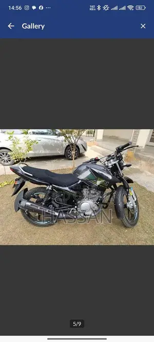 YBR 125G Motorcycle - Grey Urban Commuter Bike