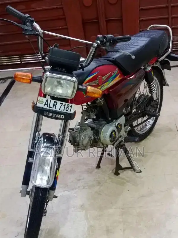 Metero 70 Motorcycle - 2022 Model, First-Hand Condition