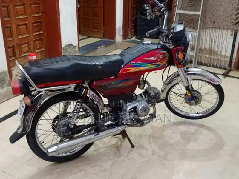 Metero 70 Motorcycle - 2022 Model, First-Hand Condition