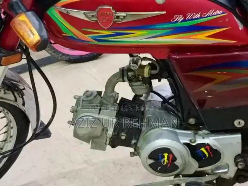 Metero 70 Motorcycle - 2022 Model, First-Hand Condition