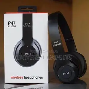 Photo - P47 Wireless Over-Ear Stereo Headphones with Random Color Options