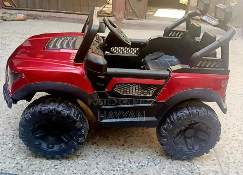 Kids Battery-Powered Ride-On Jeep Toy Vehicle