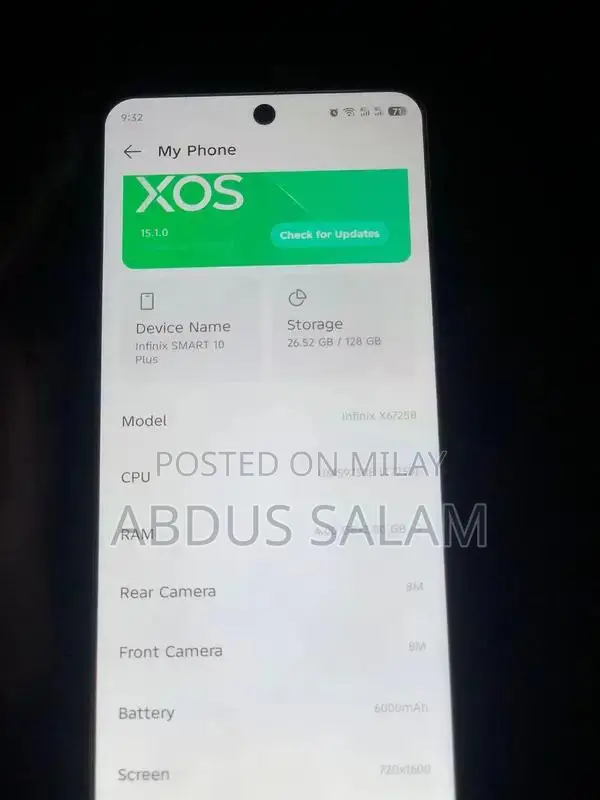 Budget-Friendly Smart 10 Plus Smartphone with Modern Features