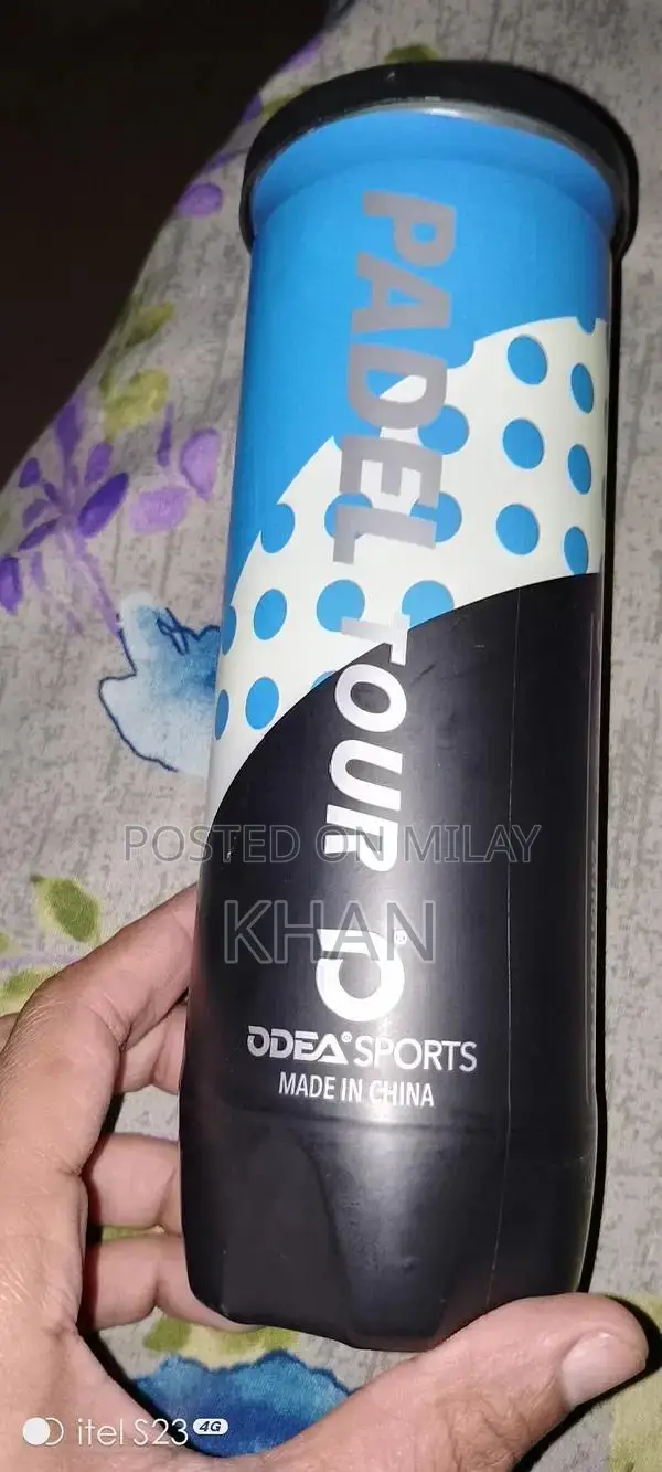 Padel and Tennis Balls Cane Container