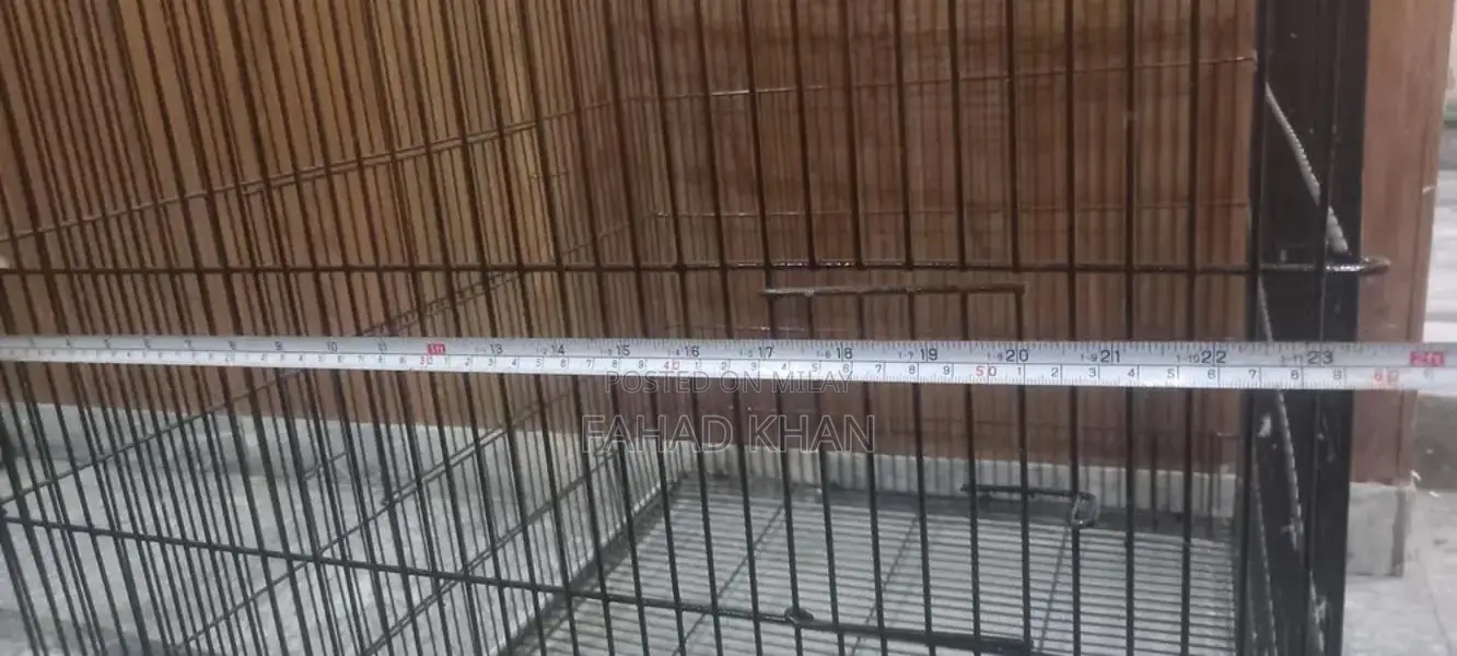 Spacious Raw Parrot Cage - Large 2 Foot Aviary