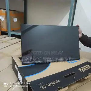 24-Inch FHD LED Monitor - VGA HDMI Compatible Computer Display