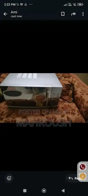 Compact Kitchen Microwave Appliance for Quick Heating