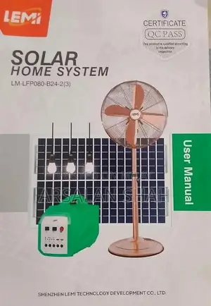 Photo - Complete Home Solar System with Battery and Inverter