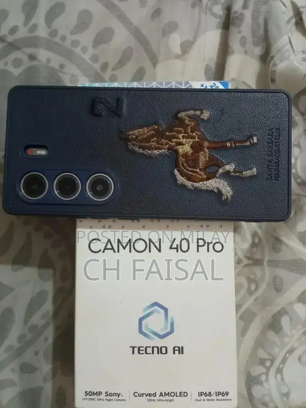 Tecno Camon 40 Pro Smartphone - Lightly Used