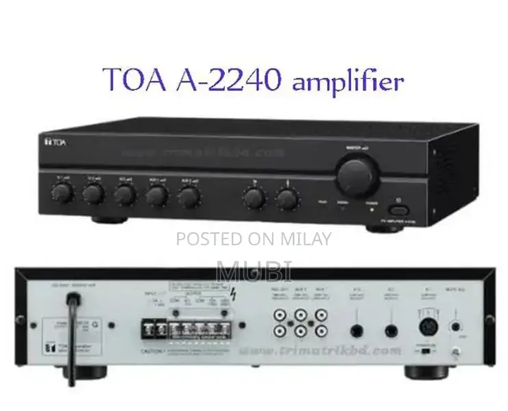 TOA A2240 Professional Audio Amplifier