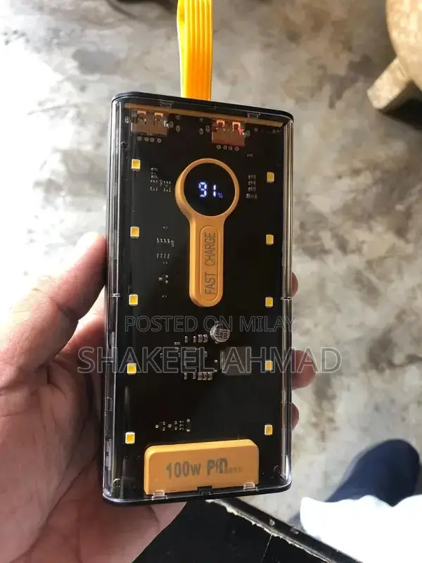 High Capacity Portable Power Bank with 20000mAh Battery