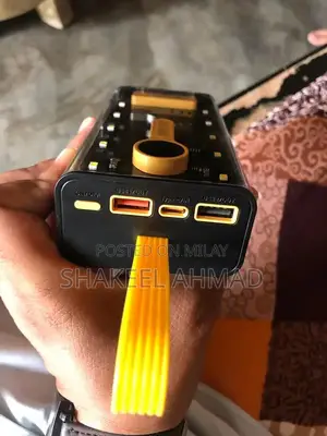 High Capacity Portable Power Bank with 20000mAh Battery