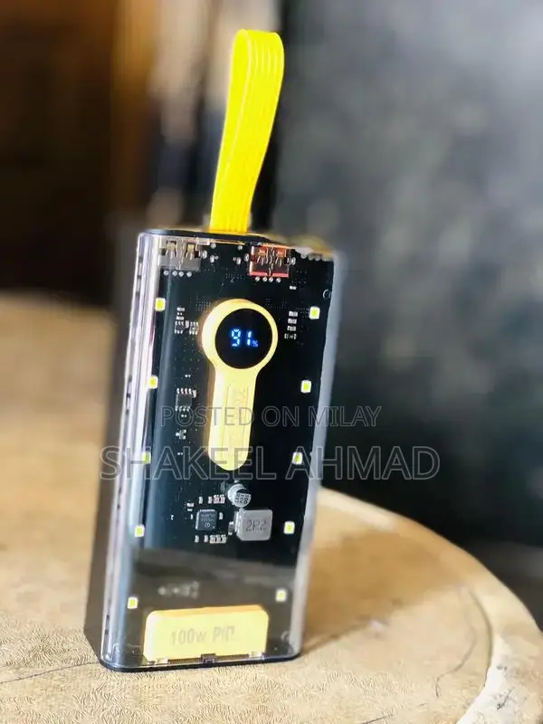 High Capacity Portable Power Bank with 20000mAh Battery