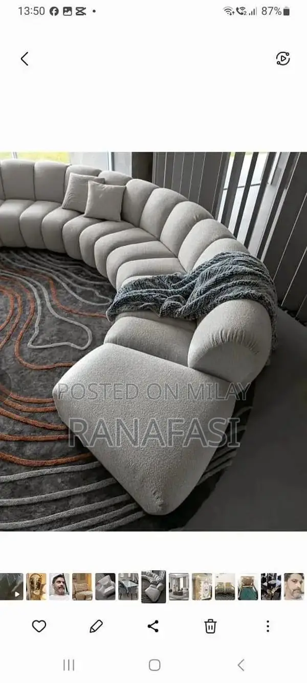 321 Corner Sofa with Center Table - Modern Design