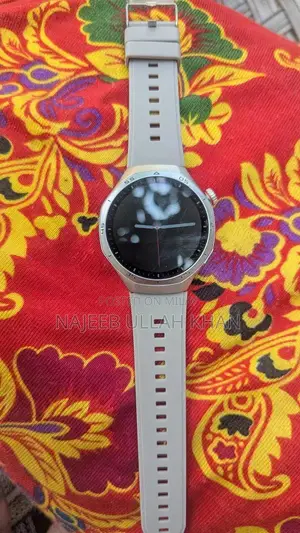 Gently Used Silver Watch, Slightly Oversized, Imported from Saudi Arab