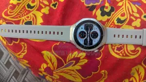 Gently Used Silver Watch, Slightly Oversized, Imported from Saudi Arab