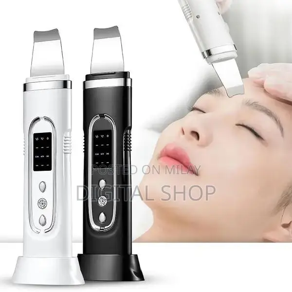 Ultrasonic Facial Skin Scrubber Pore Cleaner Blackhead Remover